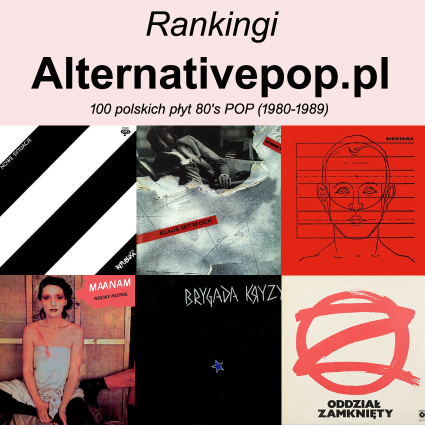 100 polskich płyt 80's POP (1980-1989) - moje ulubione